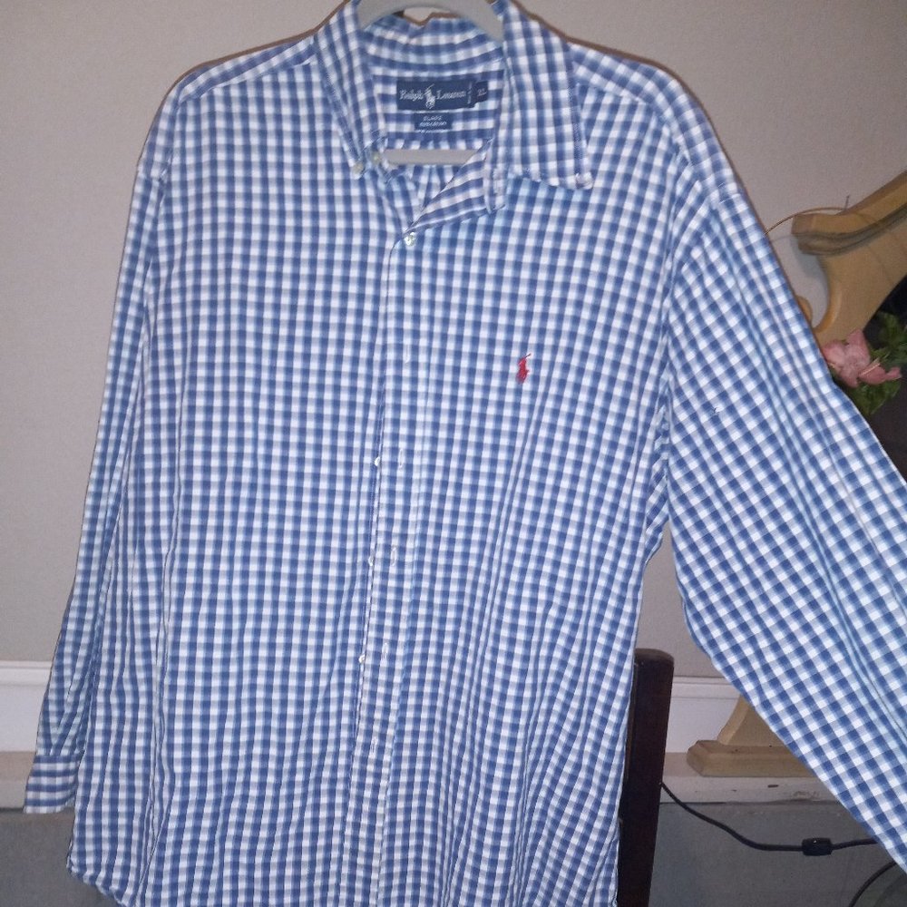 Ralph Lauren polo long sleeve button down XL